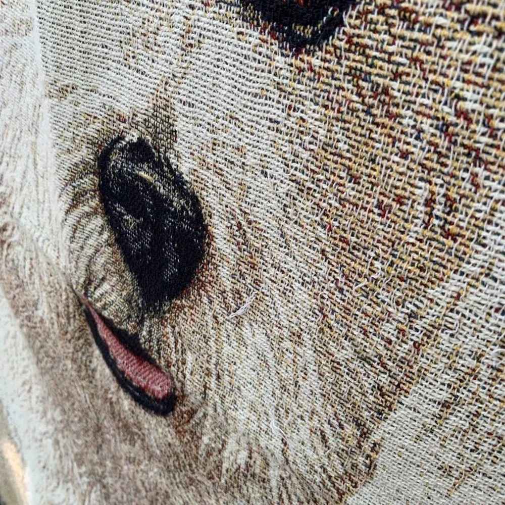 Bichon Frise by Robert May Dog Woven Tapestry Throw Blanket Pure Country Weavers